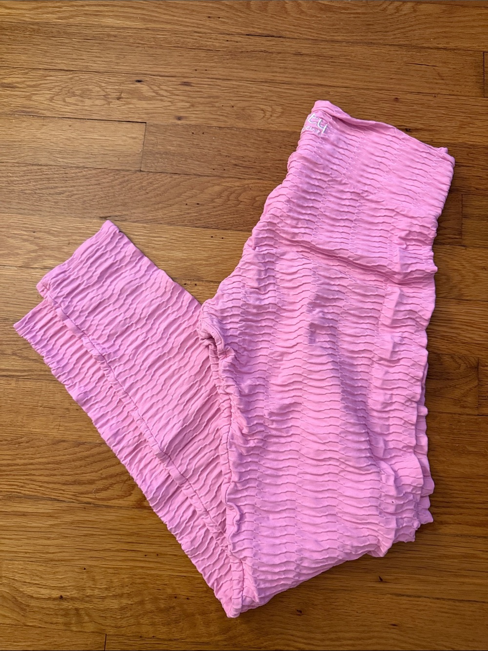 Booty by Brabants Pink Croc Leggings
